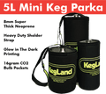 5L Glow in the Dark Mini Keg Neoprene Keg Parka/Jacket - KegLand