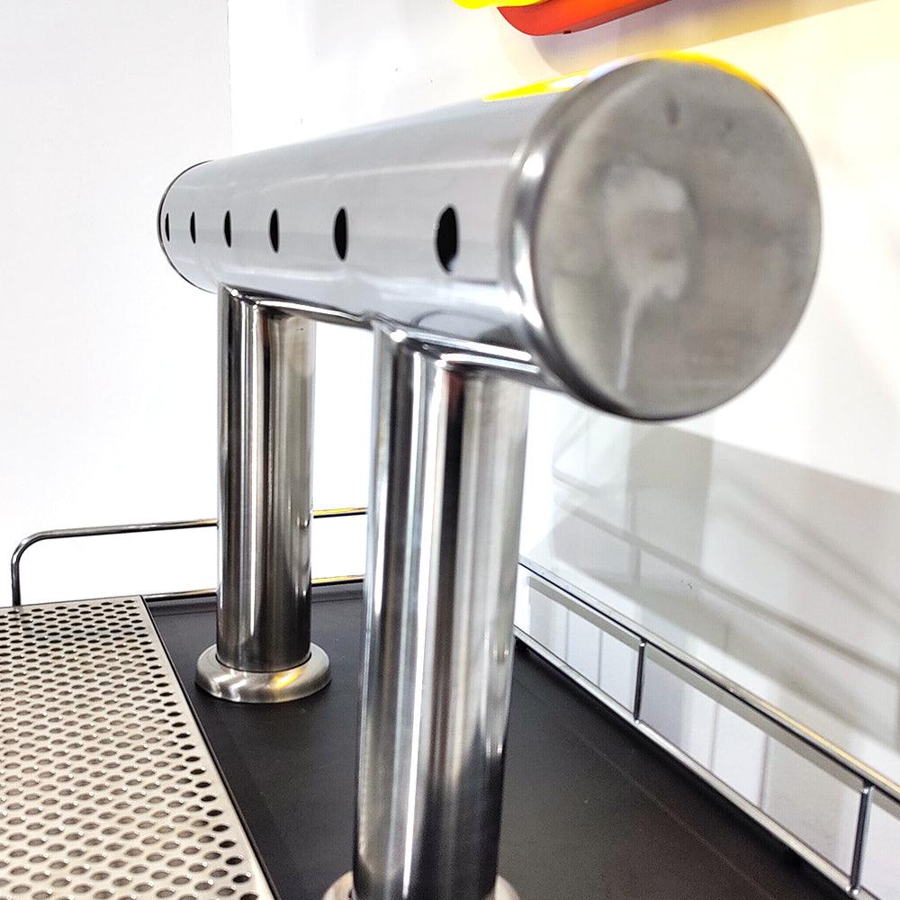 6 Tap TT Bar Brushed Stainless Font Only( Including Screws x 8; Dust Covers x 2; Font Seals x 2) - KegLand