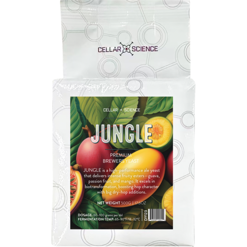 500g Brick - CellarScience - JUNGLE Ale Yeast
