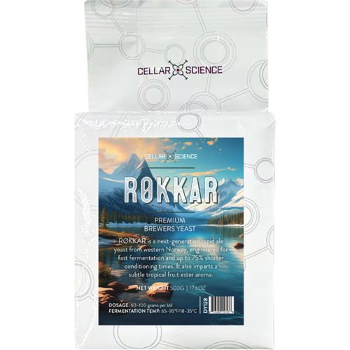 500g Brick - CellarScience - RØKKAR Ale Yeast