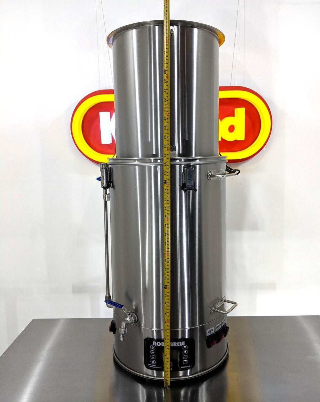 65L BrewZilla Gen 3.1.1 with Pump - (3500w) 220-240V AC - KegLand