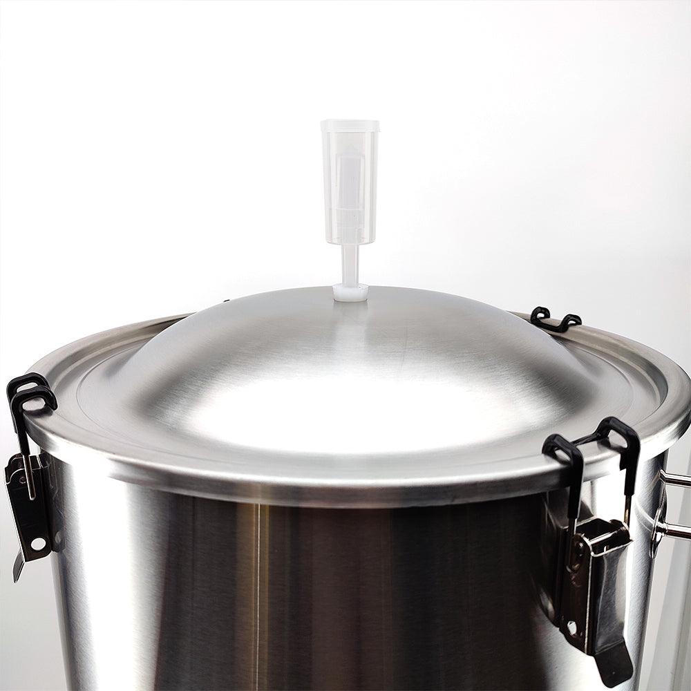 65L SS Bucket Buddy with Heating - Integrated 60watt Element 220-240V AC - KegLand