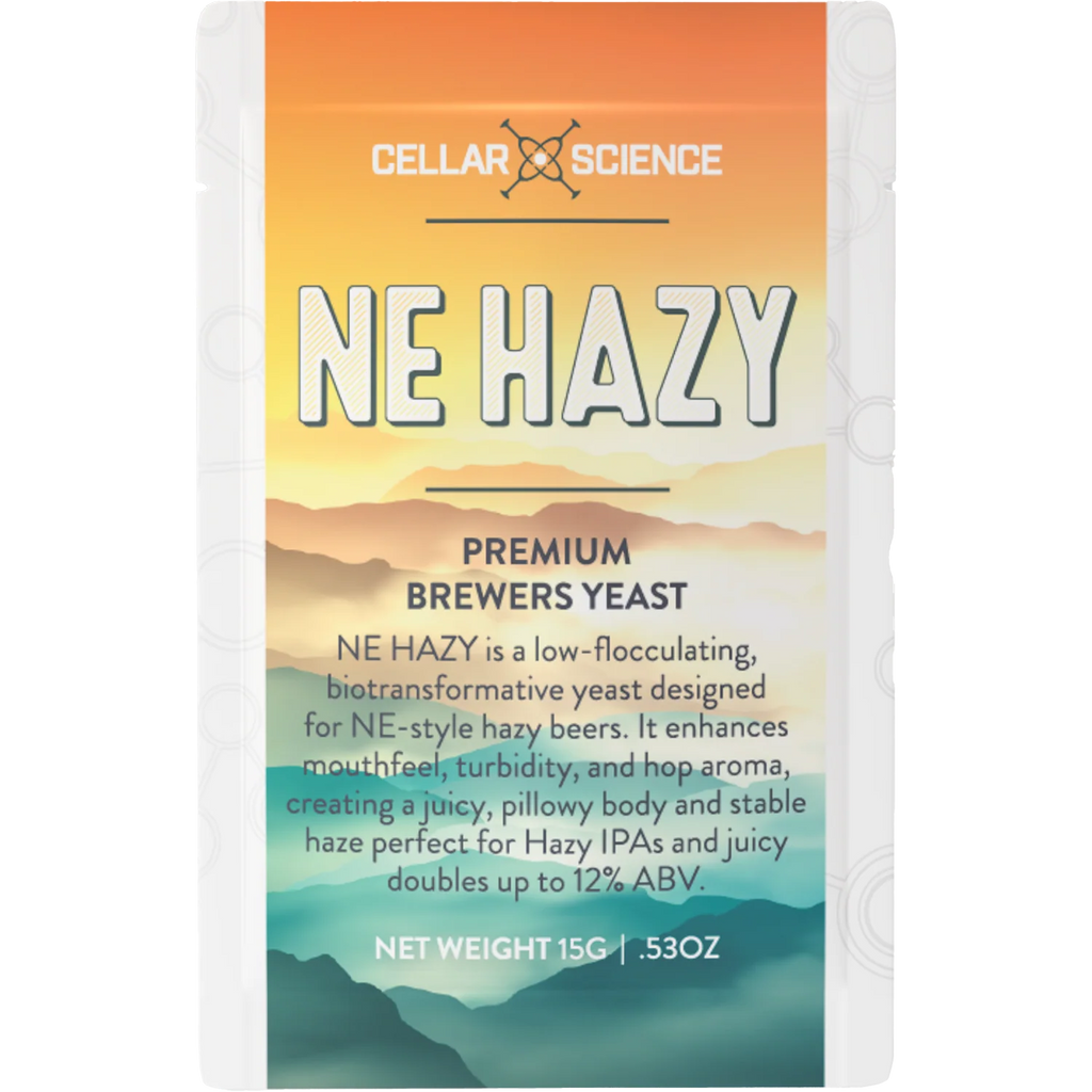CellarScience® NE HAZY Dry Yeast 15g | New England Ale | Premium Beer Yeast
