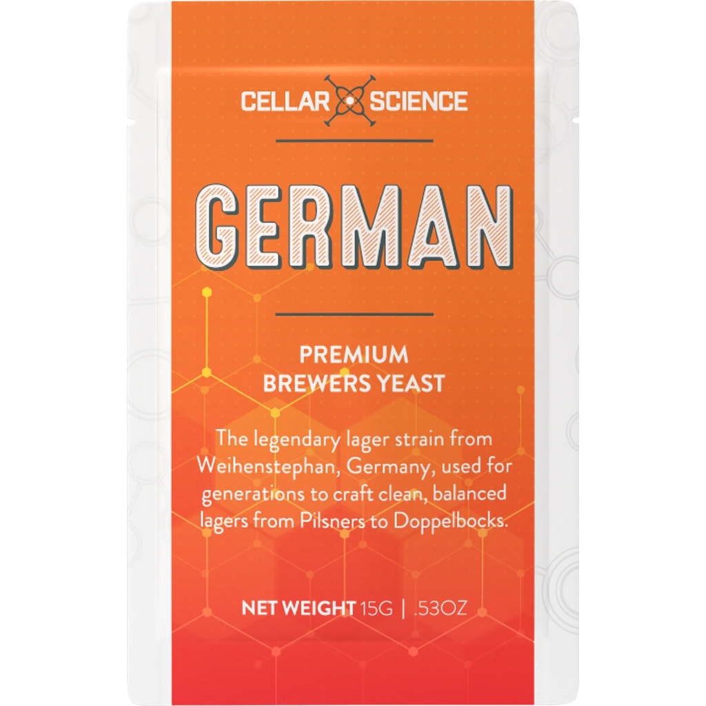 CellarScience® GERMAN Dry Yeast 15g | Weihenstephan Lager | Premium Beer Yeast