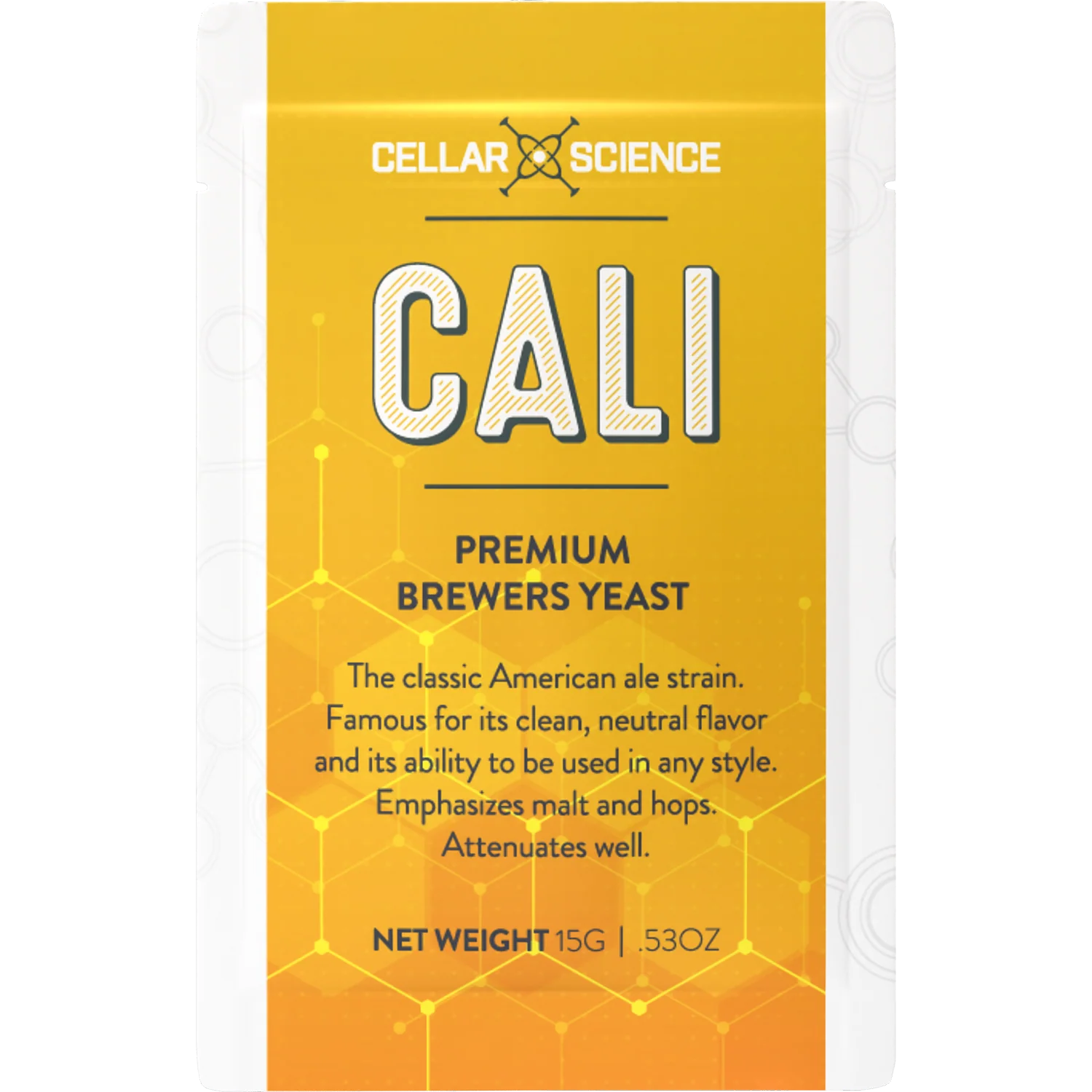 CellarScience® CALI Dry Yeast 15g | American Ale | Premium Beer Yeast