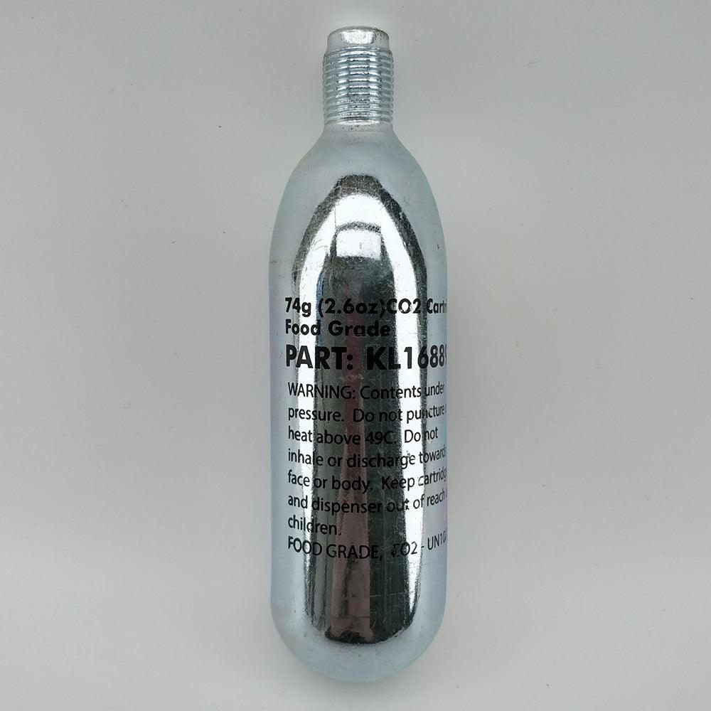 74g Big Bulb CO2 Cartridge 5/8-18UNF Thread - KegLand