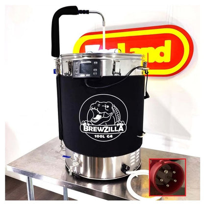 Gen 4 Brewzilla 100L with Pump - 6.6kw - 400V