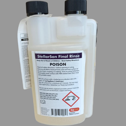 StellarSan Sanitizer - Phosphoric Sanitiser (500ml)