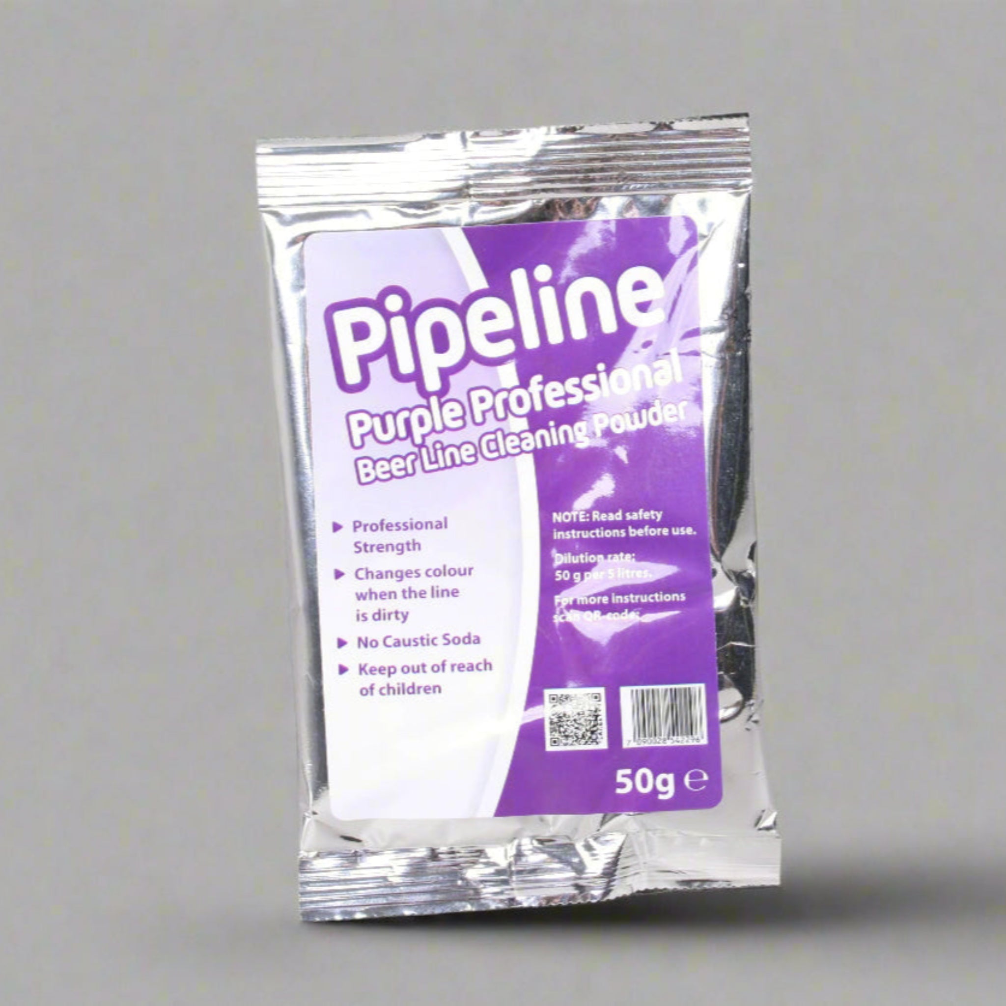 Pipeline Purple Professional Beer Line Cleaning Powder 50g Sachet