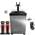 Double Tap Series X.1 Kegerator Bundle (Black)