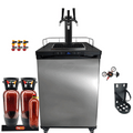 Triple Tap Series X.1 Kegerator Bundle (Black)