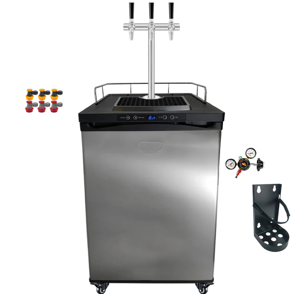 Triple Tap Super Slim T-Bar Kegerator