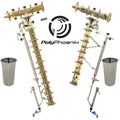 3' PolyPhoenix 7 Azeo / Bubbler Plates / Gin Basket Distillation Mega Kit