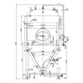 1000L Conical Fermenter (pressurisable, jacketed)