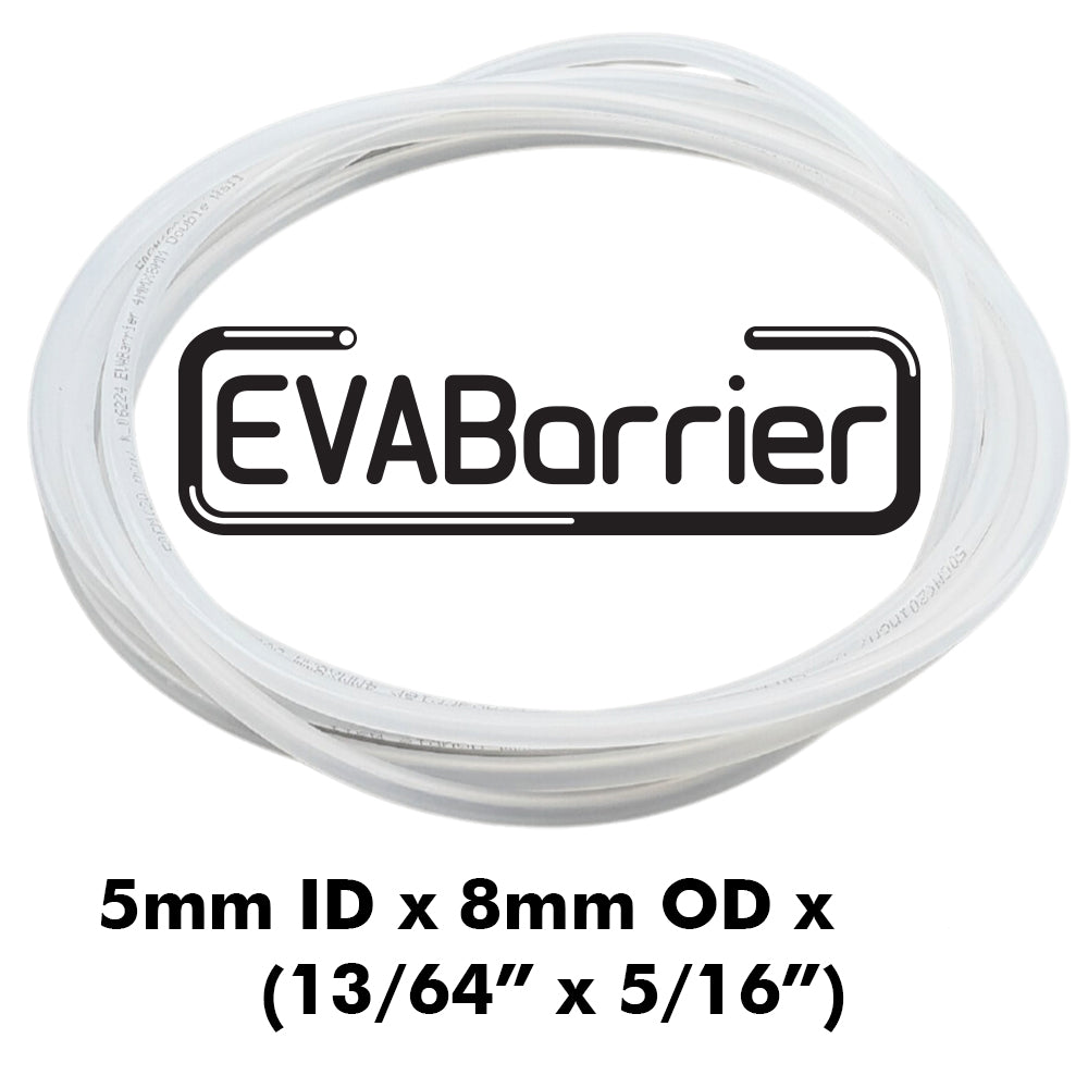 EvaBarrier 5mm(5/32inch)ID x 8mm(5/16inch)OD (100 meter Length in Bag)