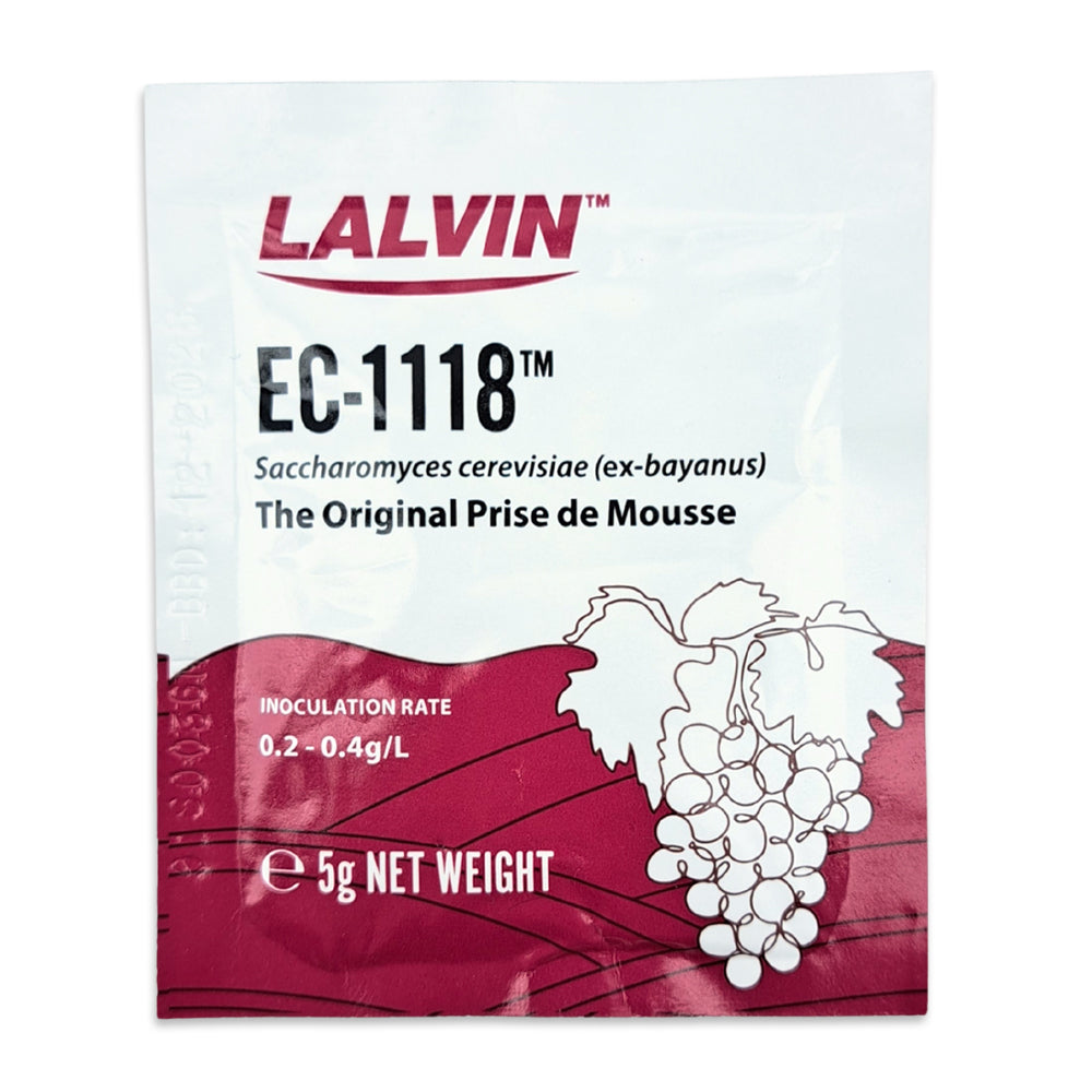 Lalvin - EC-1118 Yeast x 5g