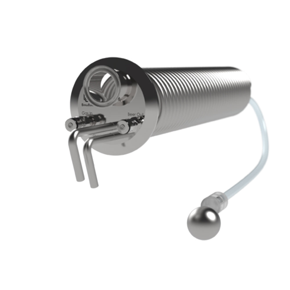 Upgrade your standard model X-series conical with the ultimate in-solution chilling coil. With the coils you will need to use a cooling source like a G40 glycol chiller.