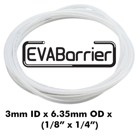 12 meters of Double Wall EVA Barrier 3mm ID x 6.3mm OD Beer Line / Gas Line hosing for a neat and tidy kegerator, keezer or cellar set up.