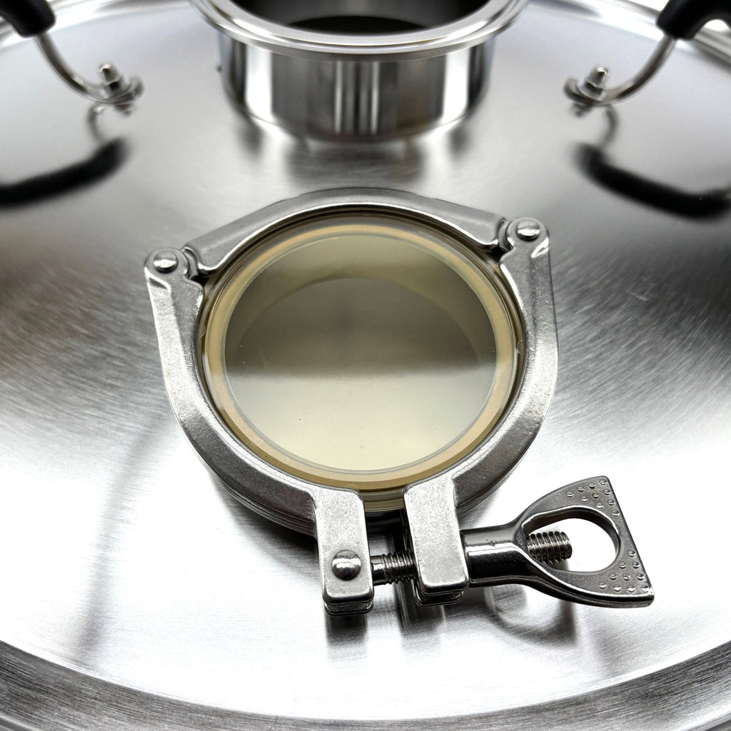 Exceptionally robust for larger stills and offset steam condensers. Monitor your 100L wash boil closely for foam or unexpected eruptions. Shop online now!