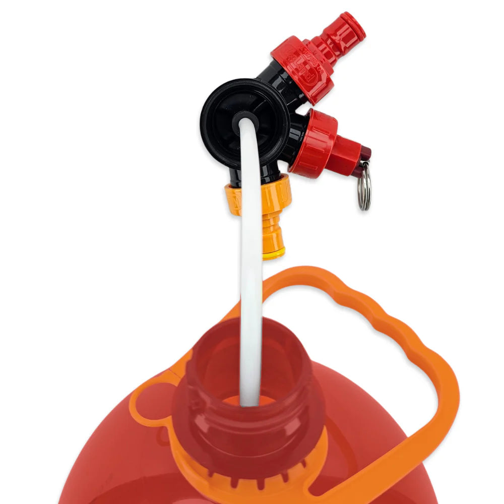 PCO38 Tapping Head  Kit (Black Elbow cap, Tube, PRV, Carbonation caps and Filter)