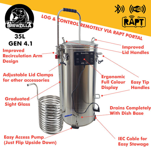 35L Brewzilla 4.1 ultimate starter kit