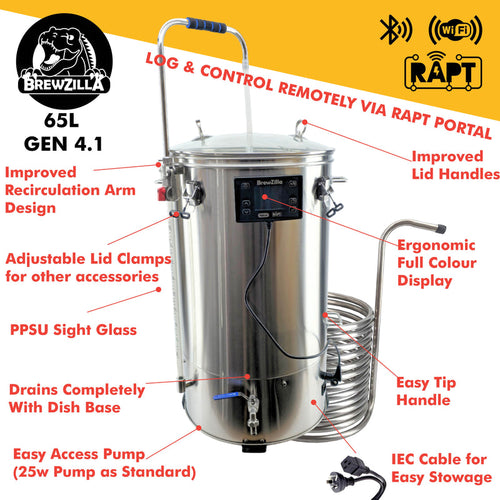65L Brewzilla 4.1 Ultimate starter kit