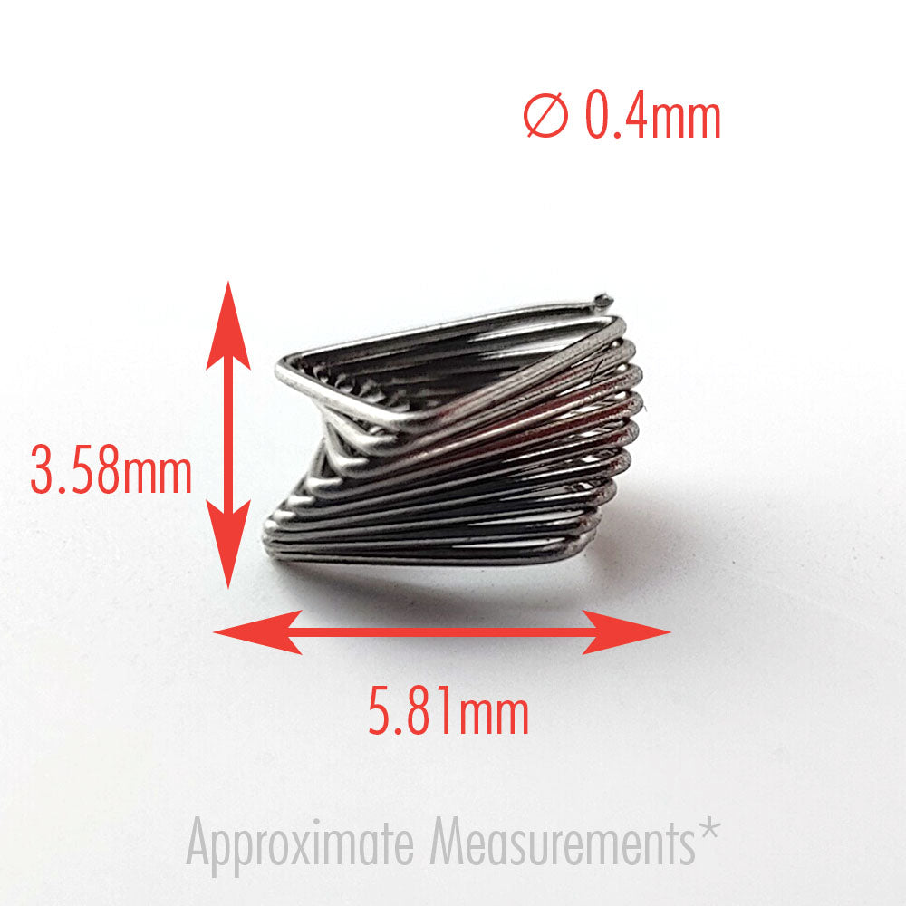 Spiral Prismatic Packing  SPP (500G) 7mm (OD) x 3.6mm (Height)  (Wire 0.4mm)