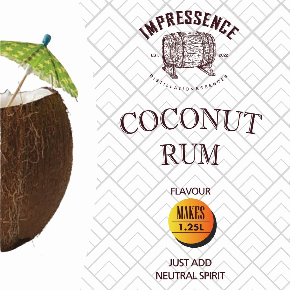 Impressence - Coconut Rum Liqueur Spirit Flavouring - 50mL