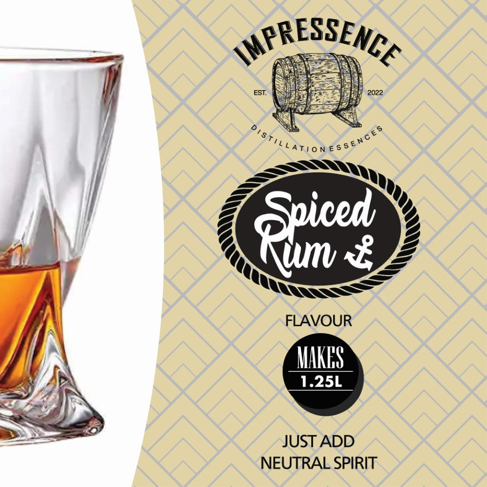 Impressence - Spiced Rum Spirit Flavouring - 50mL