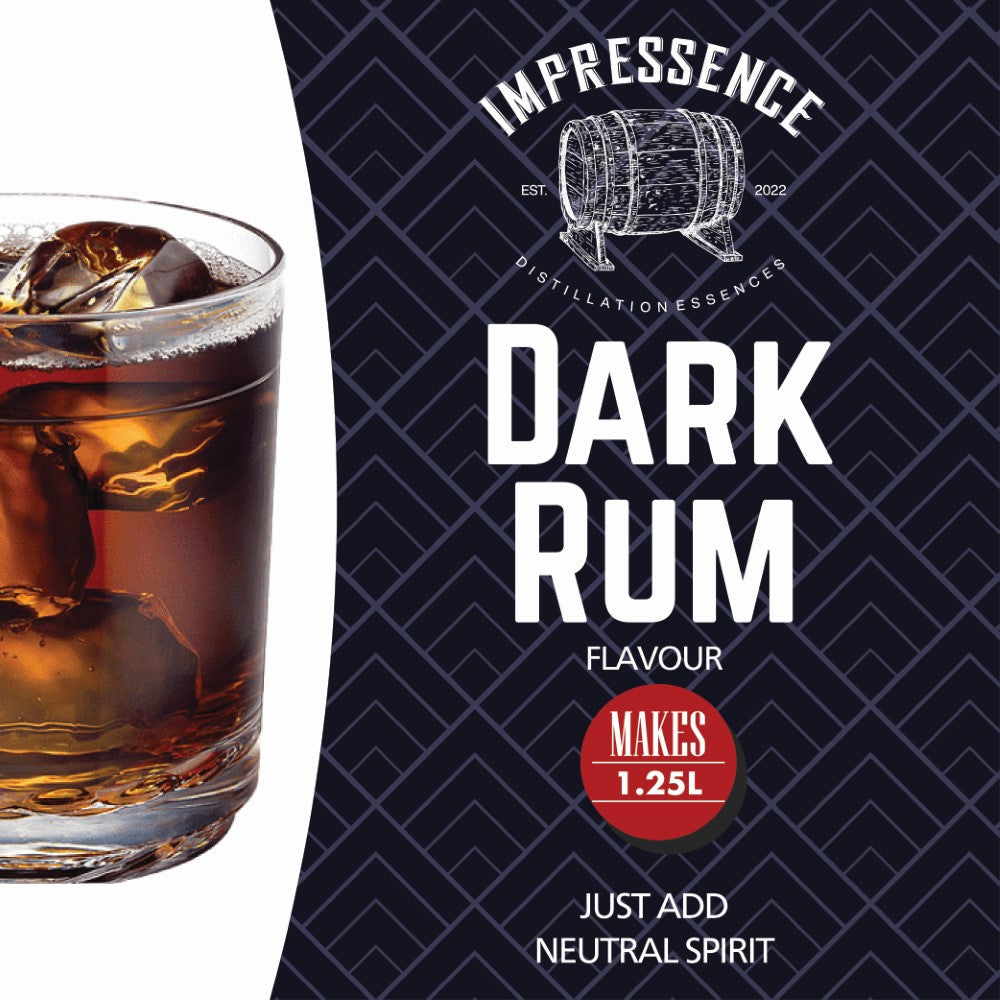 Impressence - Dark Rum Spirit Flavouring - 50mL