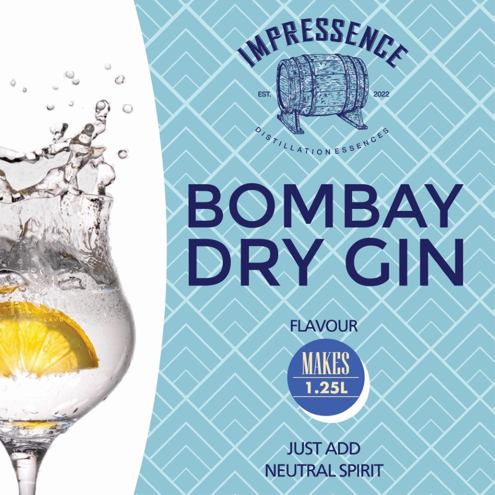Impressence - Bombay Dry Gin Spirit Flavouring - 50mL