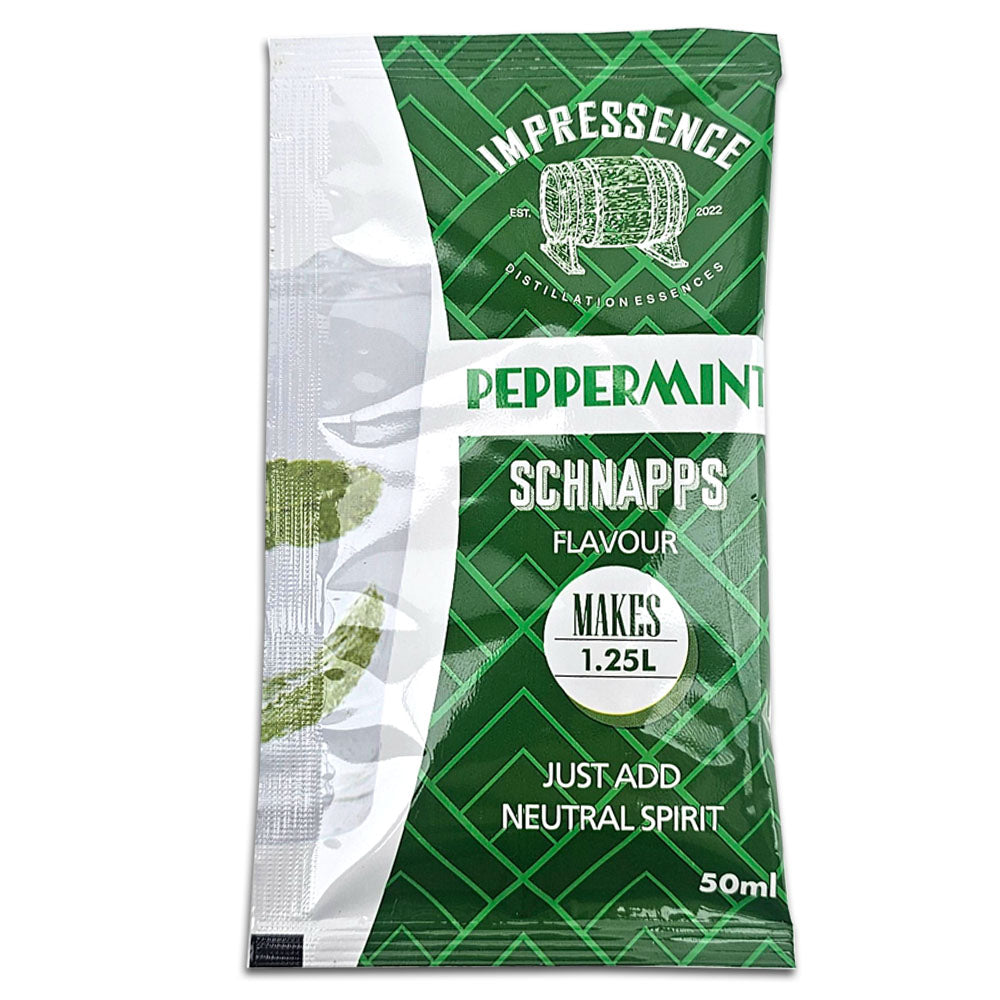 Impressence - Peppermint Schnapps Spirit Flavouring - 50mL