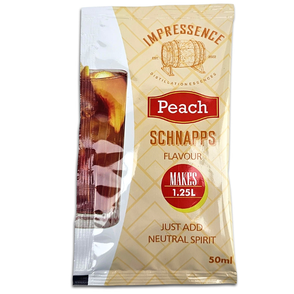 Impressence - Peach Schnapps Spirit Flavouring - 50mL
