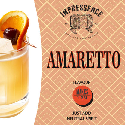 Impressence - Amaretto Liqueur Spirit Flavouring - 50mL