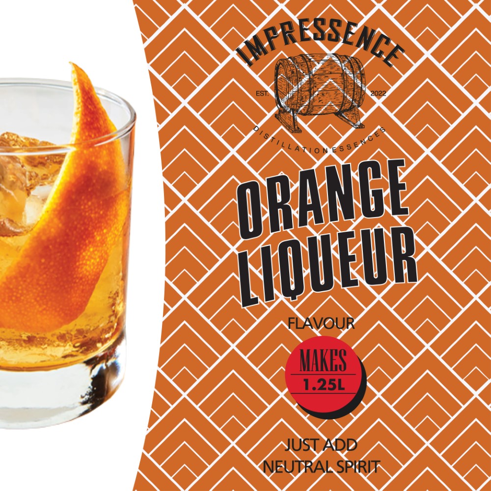 Impressence - Orange Triple Sec Liqueur Spirit Flavouring - 50mL