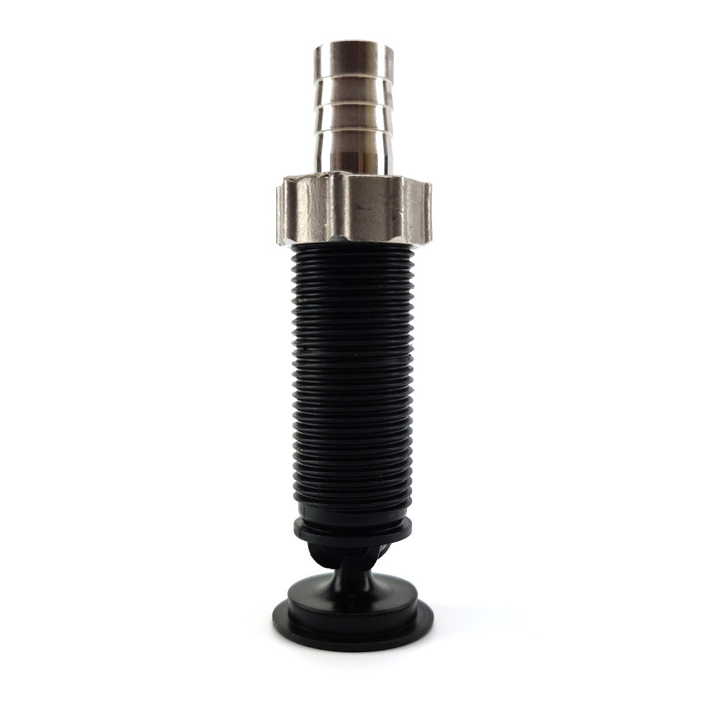 Designed to help spread and distribute your wort in a mash tun for even recirculation. It can also be used as an aerator transfer piece to your fermenter.