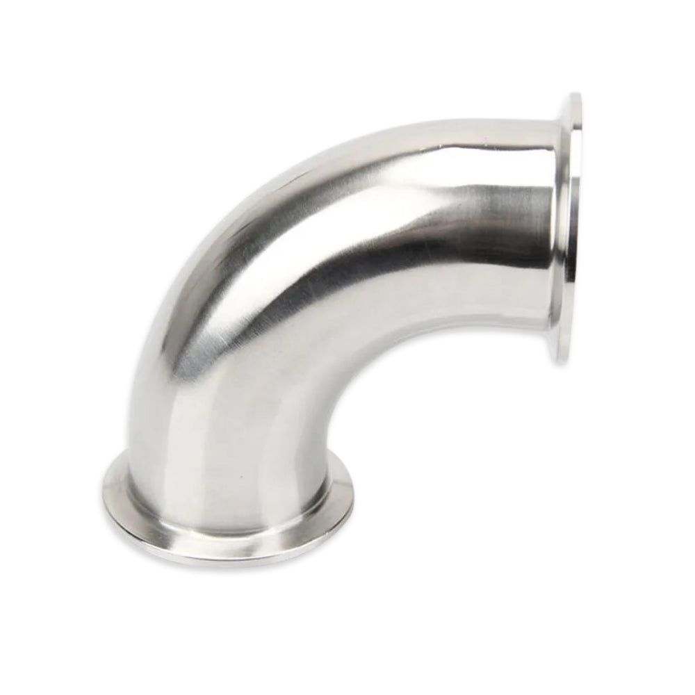 Made from 304SS grade steel. It comes in a 3 Inch Tri-Clover adapted 90 degree elbow. Most commonly used as a bend to a butterfly valve for dumping of trub and yeast from a FermZilla Tri-Conical.