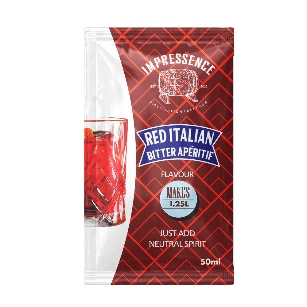 Impressence - Red Italian Bitter Aperitif Spirit Flavouring - 50mL