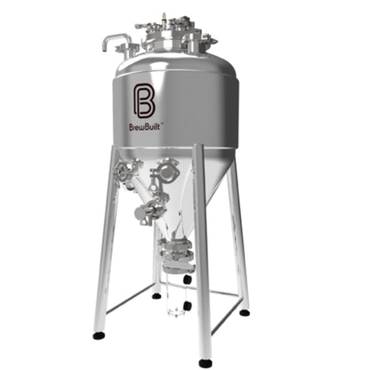 53L BrewBuilt X3 Uni  - Jacketed Stainless Steel Conical Unitank Fermenter (14gal)