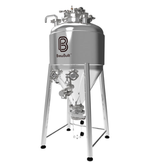 53L BrewBuilt X3 Uni  - Jacketed Stainless Steel Conical Unitank Fermenter (14gal)