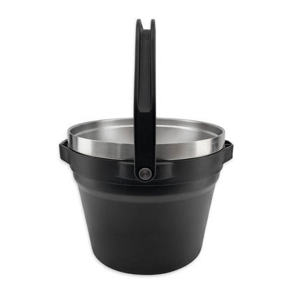 This durable beverage ice bucket is part of the ultra premium VINKA cocktail mixing setup. It is 100% Food Safe and will keep your Ice and beverages cold for hours upon hours.