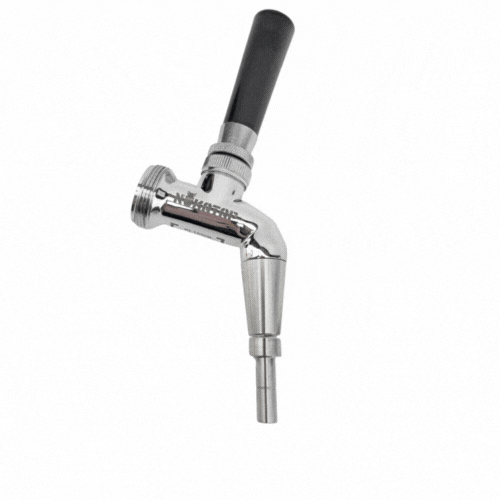 NukaTap Push in Spout to 8mm (5/16') duotight compatible barb