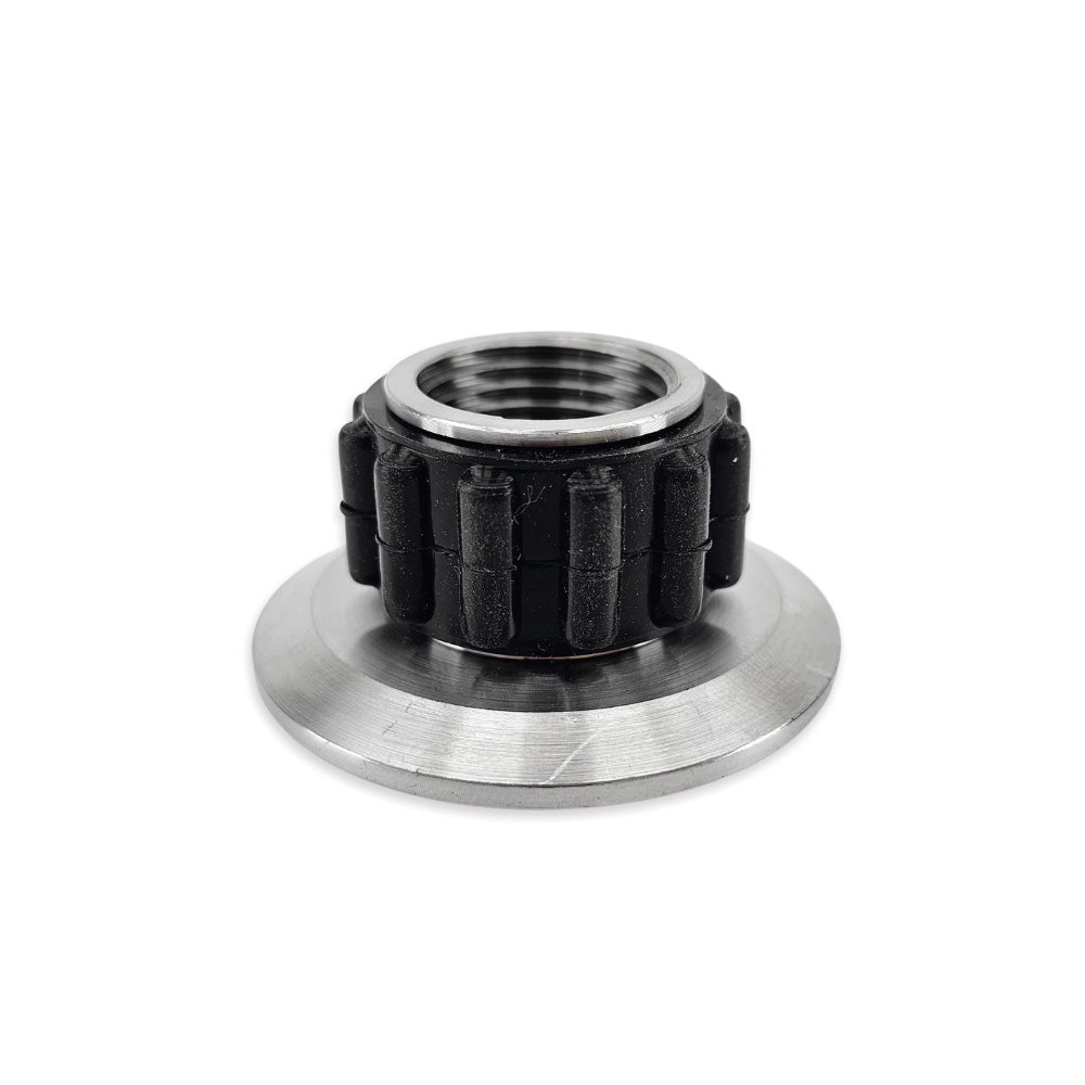 KegLand Quick Swivel Connector - 1.5 inch TC with Fixed 1/2 Female Thread (BSP)
