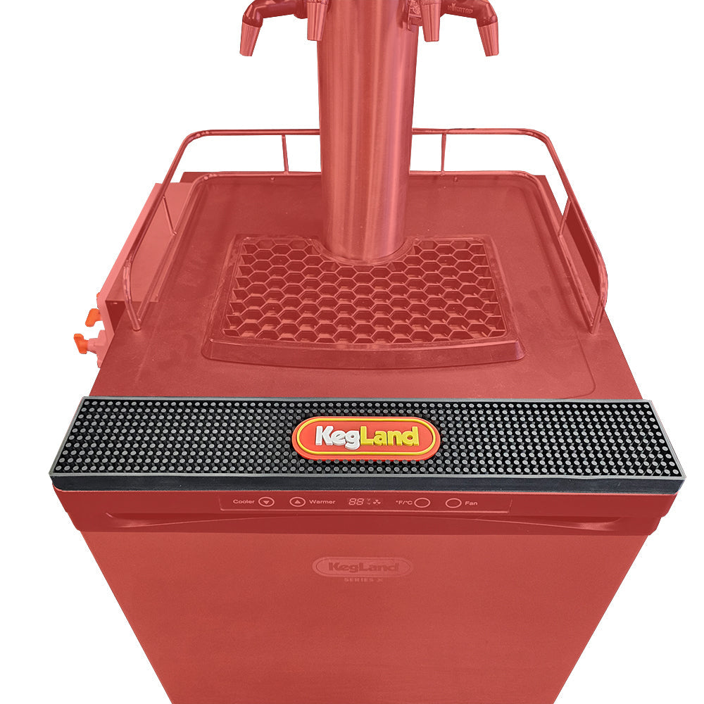 KegLand Premium Black Rubber Bar Mat (590x100)