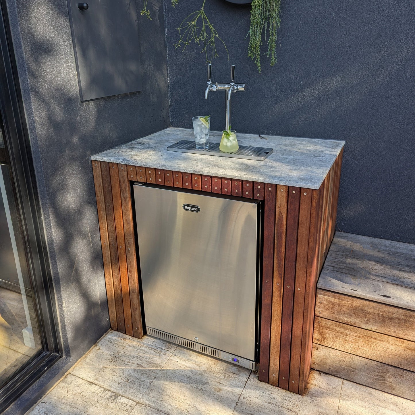 KegLand Undercover / Build In / Semi-Integrated Under Bench Kegerator Base Unit Keg Fridge