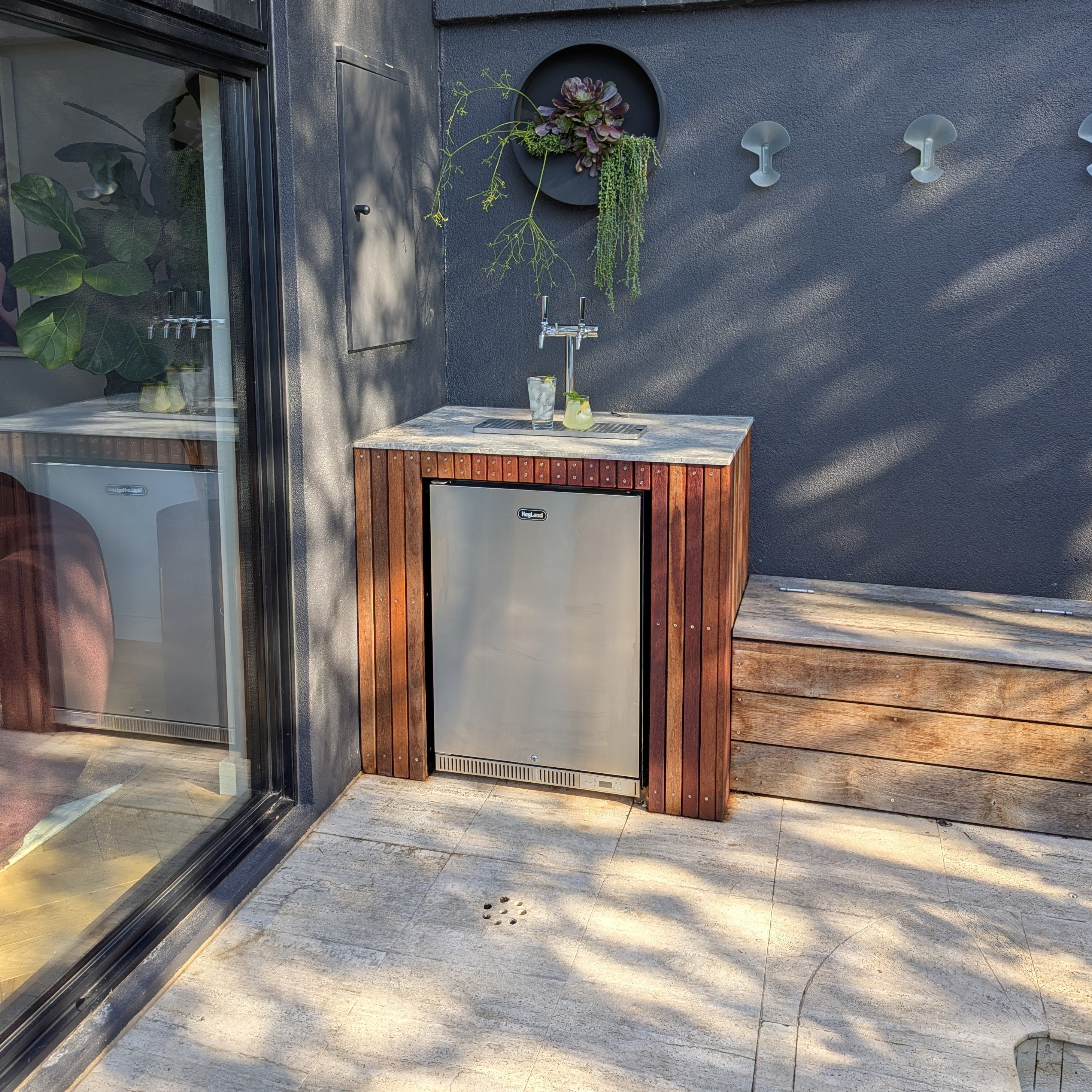 KegLand Undercover / Build In / Semi-Integrated Under Bench Kegerator Base Unit Keg Fridge