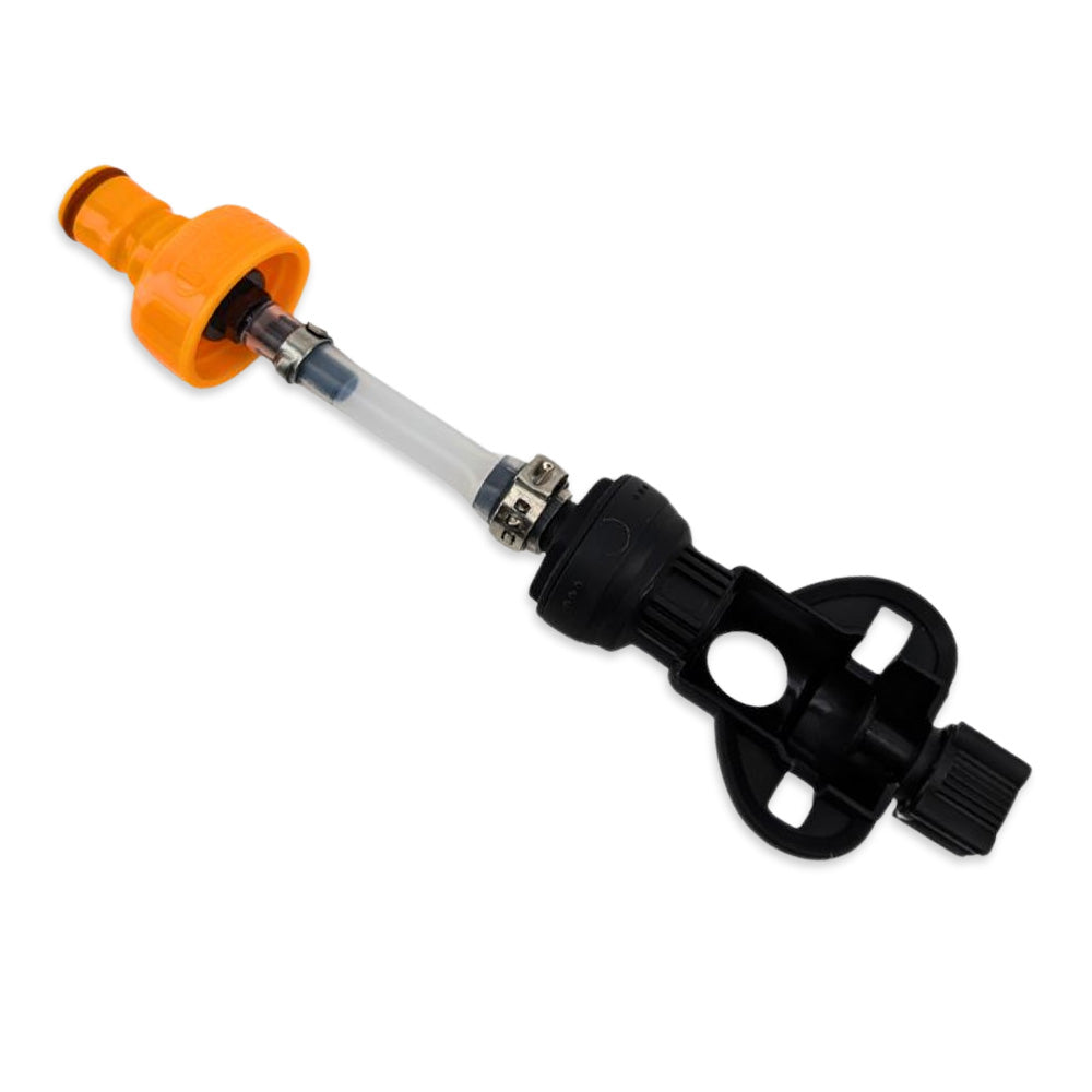 BIB Bladder Connector to Yellow Ball Lock Post