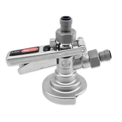 A-Type Keg Coupler All-SS with 8mm duotight Push-Fit