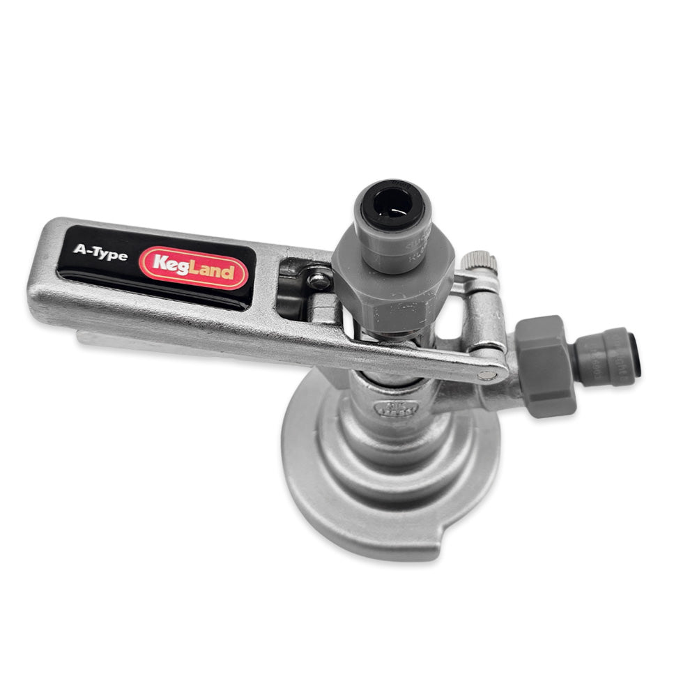A-Type Keg Coupler All-SS with 8mm duotight Push-Fit