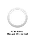 4 inch TC - Flanged Silicone Gasket Seal